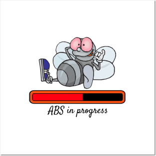 Abs in progress Posters and Art